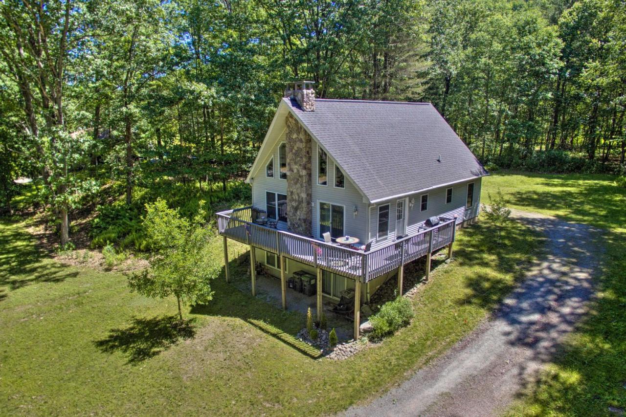 Spacious Home With Deck, Grill And Delaware River View Callicoon Exterior foto